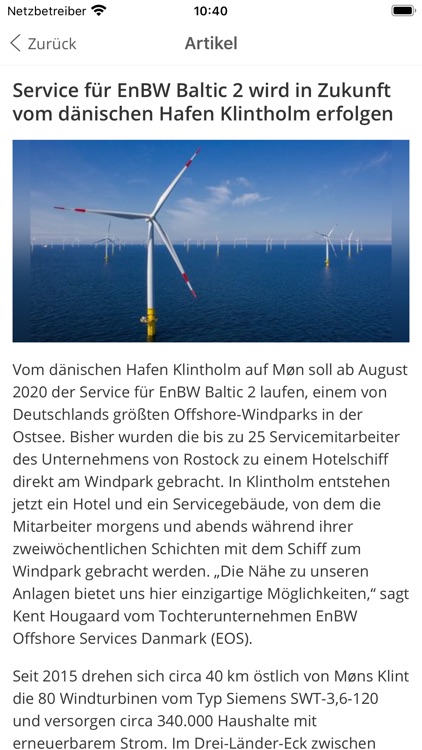 EnBW News