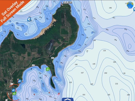 Great Lakes HD Nautical Charts screenshot 3