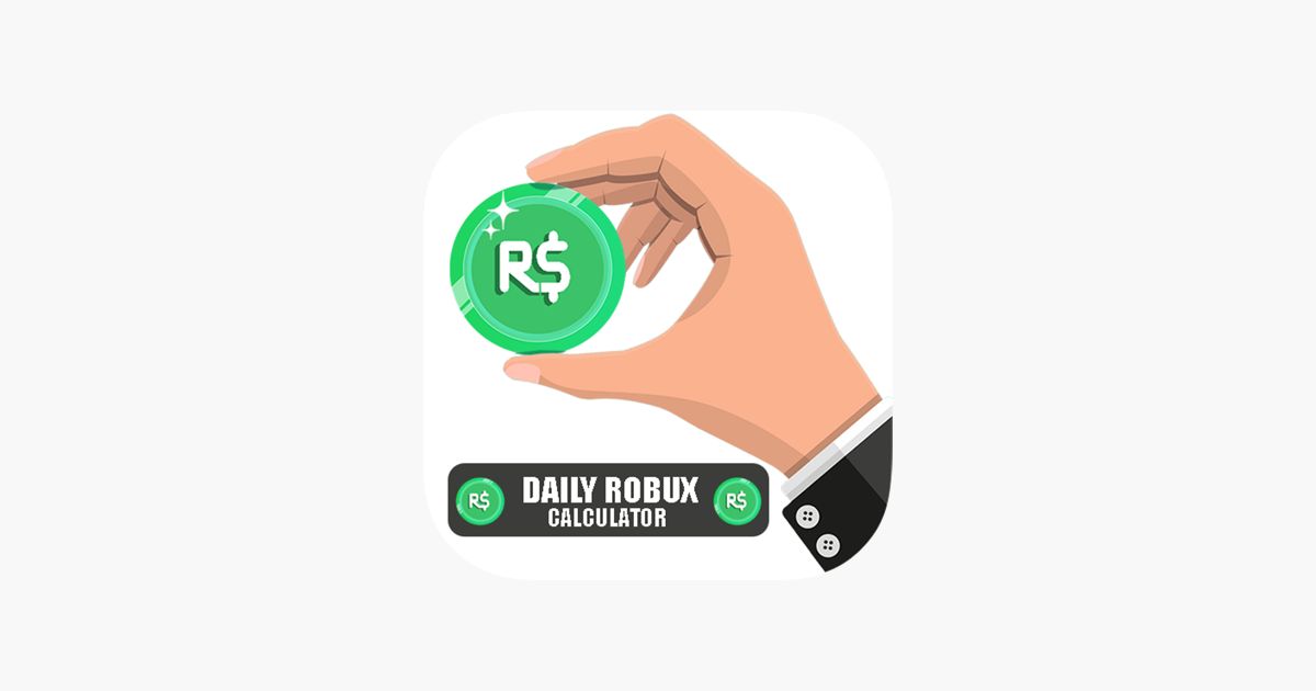 Daily Robux Calculator On The App Store - please donate becase i only have 0 tix and 0 robux roblox