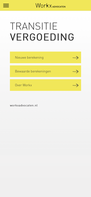 Workx Transitievergoeding App