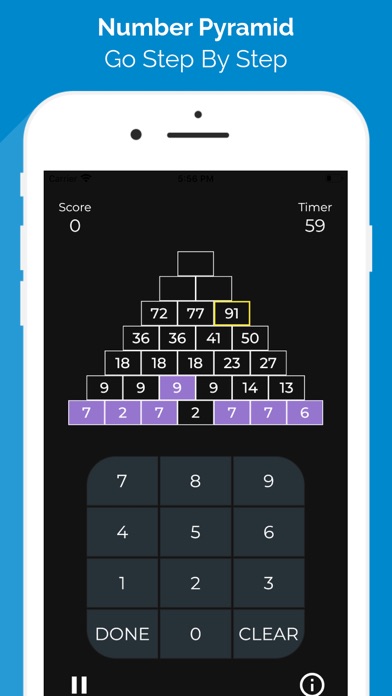 Math Matrix - A Math Game screenshot 2