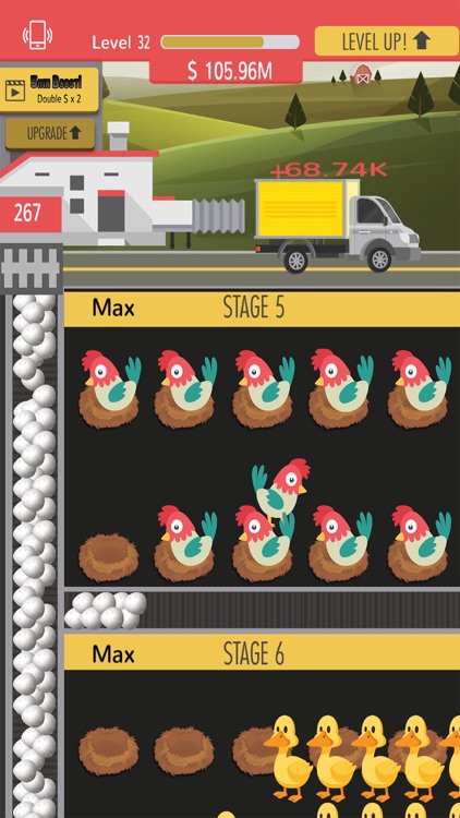 Eggs factory - Breeding game