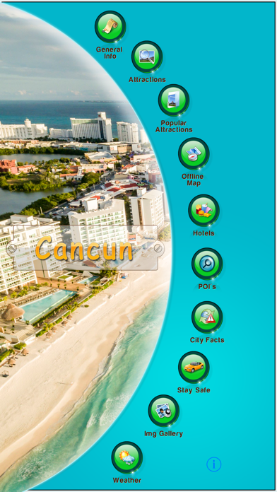 Cancun Offline Map Guideのおすすめ画像1