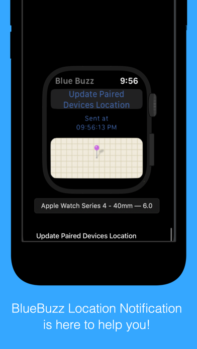 BlueBuzz Location Notification screenshot 2