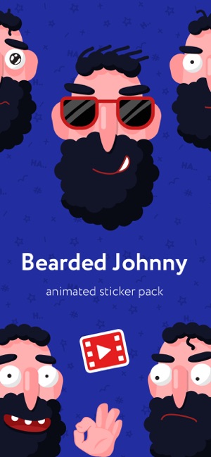 Bearded Johnny - (Animated)