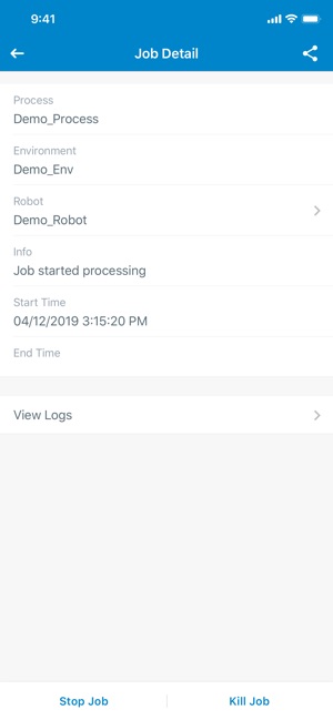 UiPath Orchestrator(圖9)-速報App