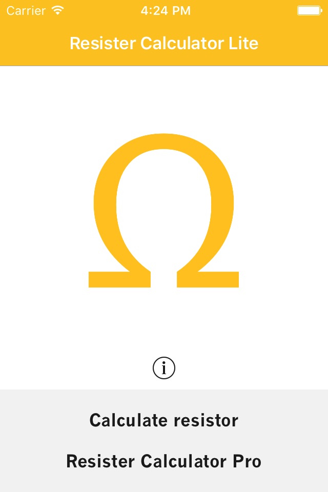 Resistor Calculator Lite screenshot 2