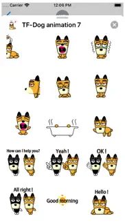 tf-dog animation 7 stickers problems & solutions and troubleshooting guide - 1