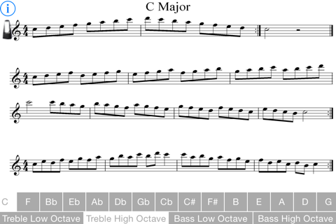 Major Scales screenshot 4