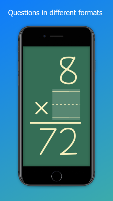 Multiplication Chalkboard screenshot 3