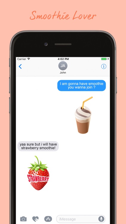 Smoothies Stickers Pack screenshot-2