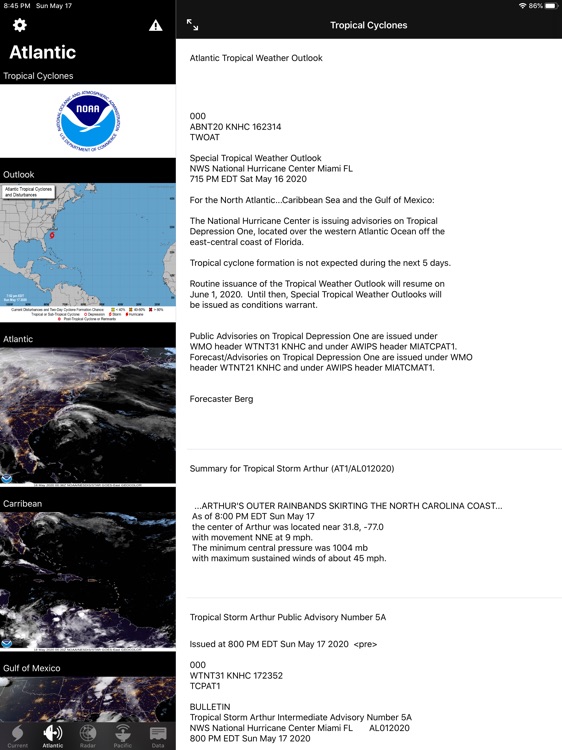 NOAA Hurricane Center HD screenshot-7