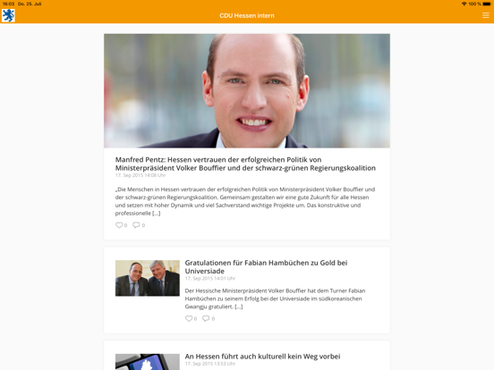 Screenshot #4 pour CDU intern