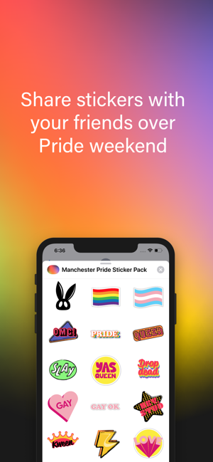 Manchester Pride Sticker Pack(圖2)-速報App