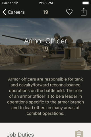 U.S. Army Career Navigator screenshot 2