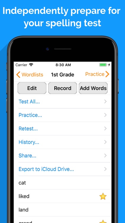 Spelling Notebook: Learn, Test