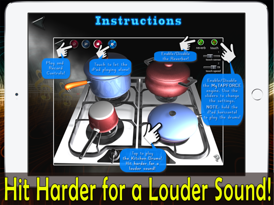 Screenshot #6 pour Kitchen Drums - HD Pro Version