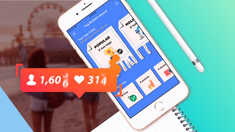 Follow Best Likes Tags Master