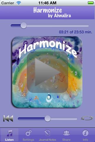 Harmonize Guided Meditation screenshot 2