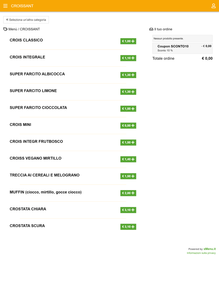 Vero Food - Ordina online