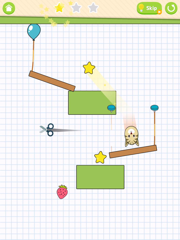 Cat on the Rope Brain Puzzles