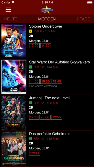 App preview
