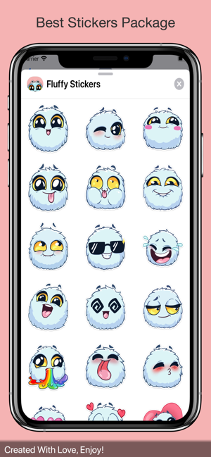 Fluffy Stickers Pack(圖1)-速報App