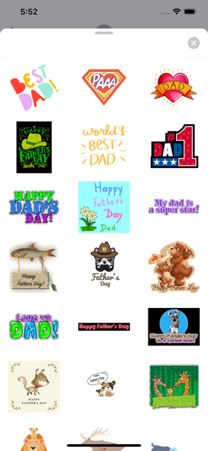 Happy Fathers Day Sticker Gifs(圖2)-速報App