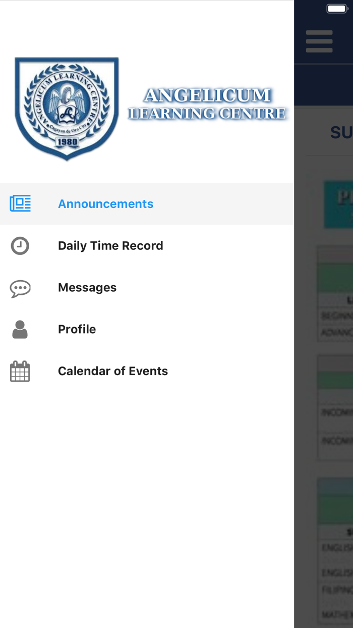 Angelicum Learning Centre App