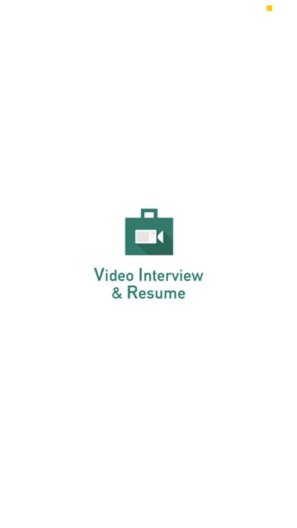 Video Interview & Resume (CV)