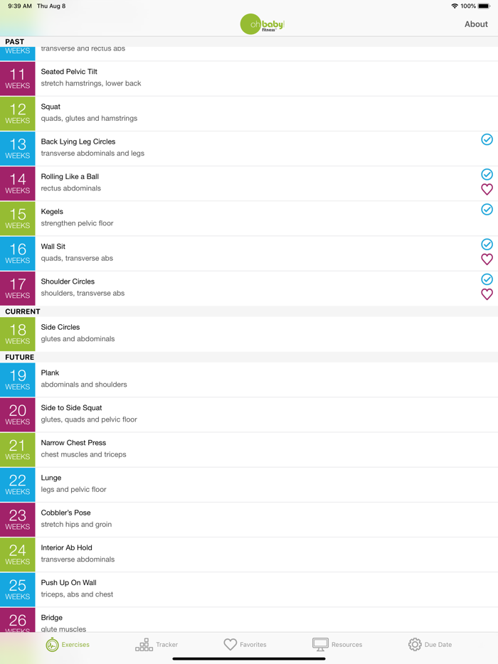 Oh Baby Pregnancy Exercise