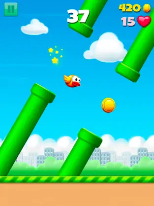 Captura 4 Pájaro Vuela & Saltando juego iphone