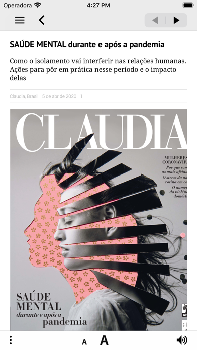 Revista CLAUDIA screenshot1