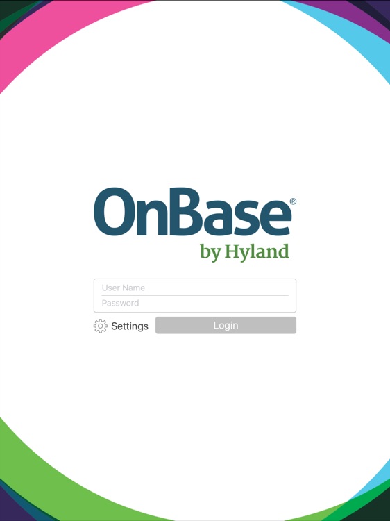 OnBase Mobile 17 for iPad