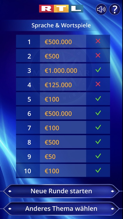 Wer wird Millionär? Training screenshot-6