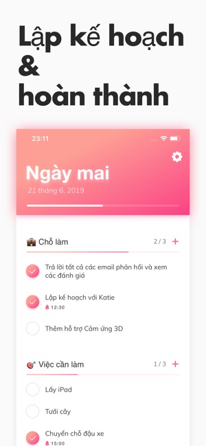 Daylist - Việc cần làm của bạn