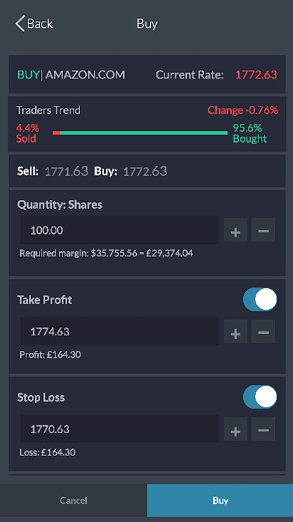 MARKETS.COM: Indices FX Stocks screenshot-3