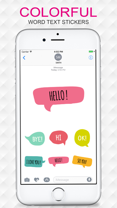 How to cancel & delete Colorful Text Stickers Pack from iphone & ipad 3