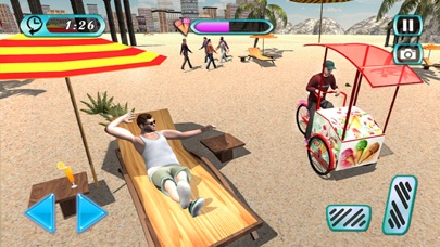 Ice Cream Cart Delivery Boy 3D screenshot 2