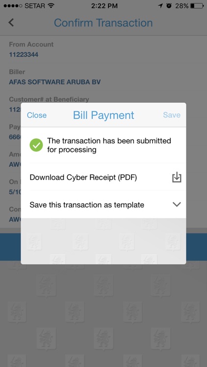 CMB Mobile Banking Aruba screenshot-4