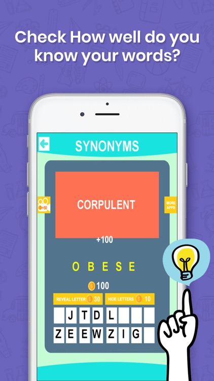 Random Synonym Quiz::Appstore for Android
