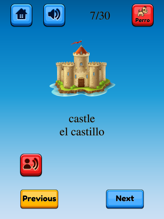 Fun Spanish Flashcards screenshot 4