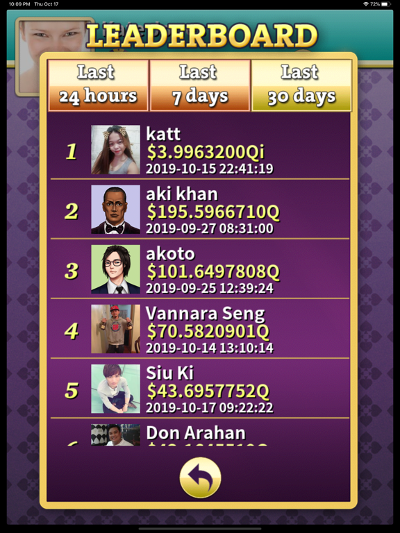 Chinese Poker (Pusoy) Online screenshot 3