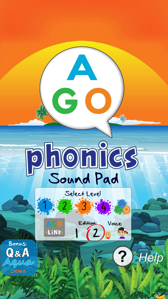 AGO Phonics Sound Pad