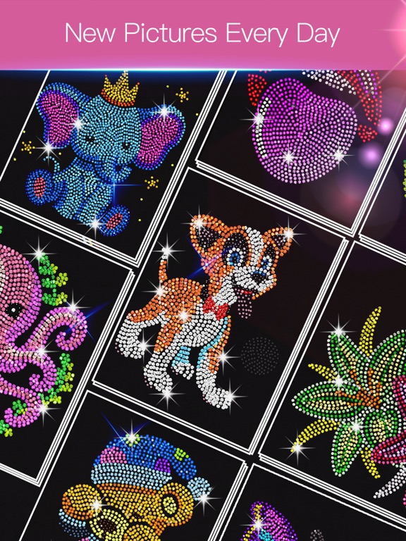 [Updated] Diamond Coloring Art Game PC / iPhone / iPad App (Mod