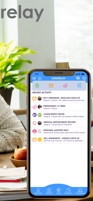 CareRelay Caregiving Manager(圖2)-速報App