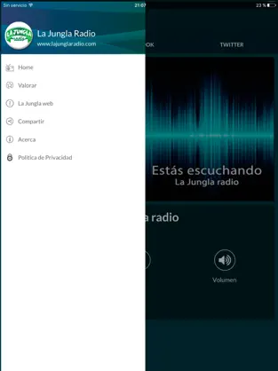 Captura 2 La Jungla radio iphone