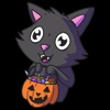 Blair Cat Halloween Stickers