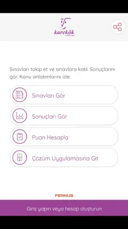 Game screenshot Karekök Online Sınav mod apk