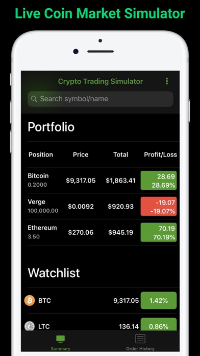 How to cancel & delete Coin Market Simulator from iphone & ipad 1